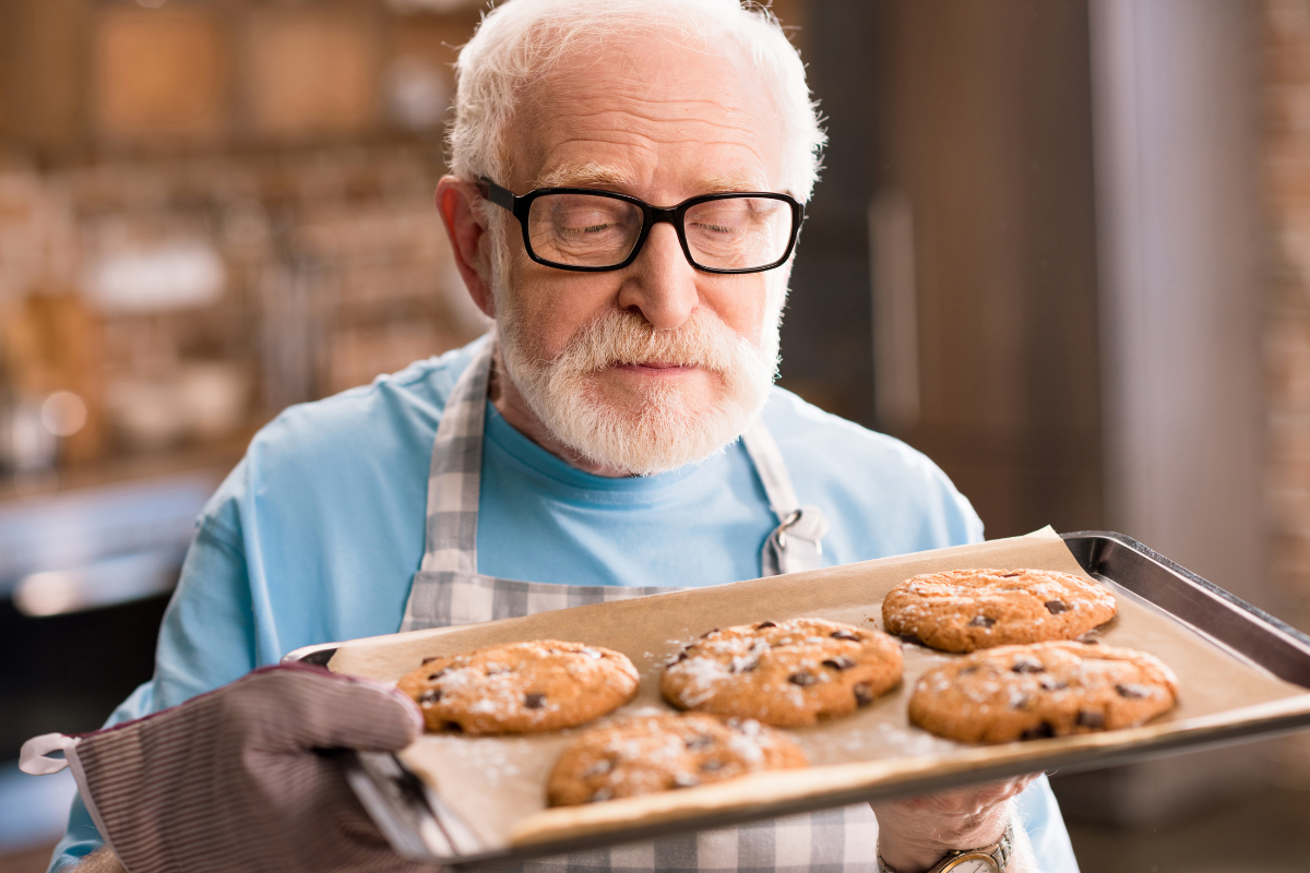 baking cookies